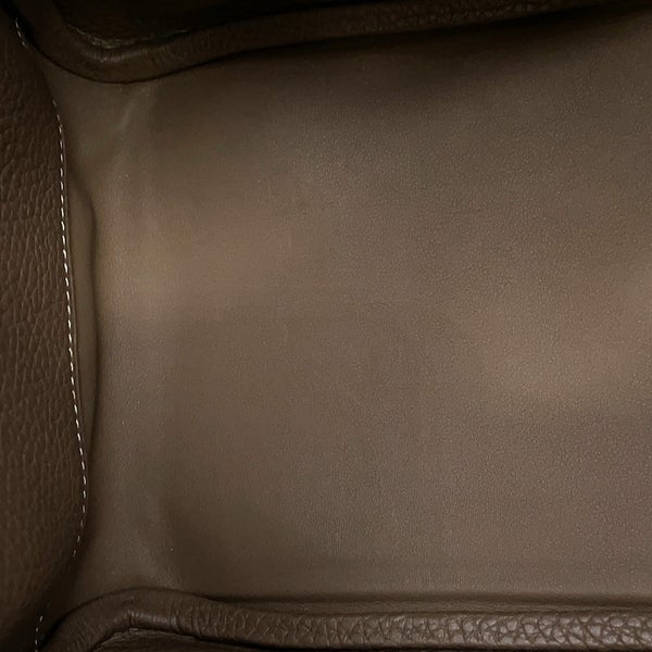 エルメス ハンドバッグ リンディ30  エトゥープ/シルバー金具 トリヨンクレマンス Y刻印 HERMES 2way