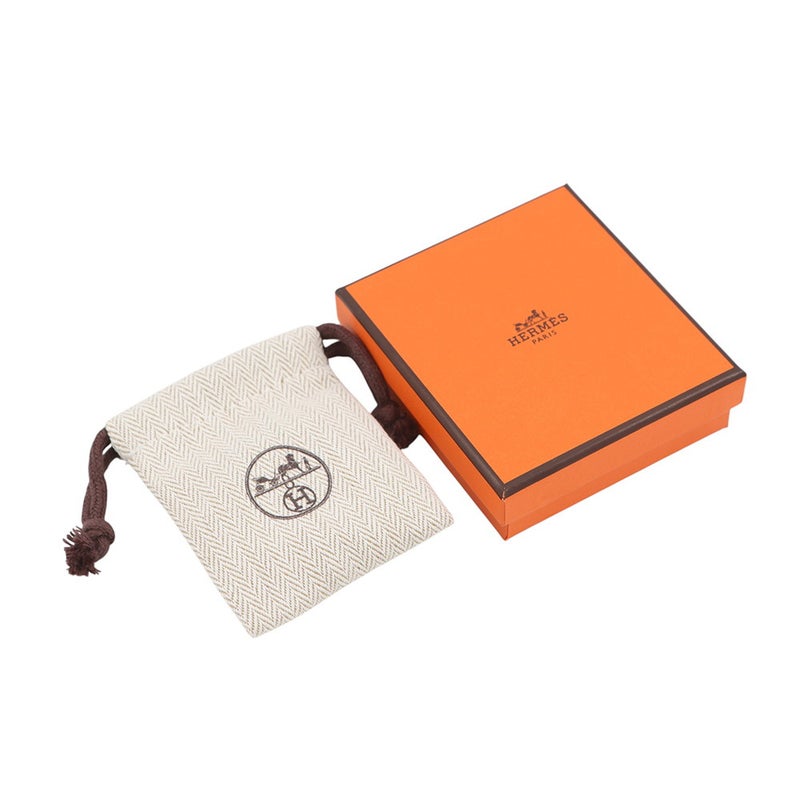 エルメス ピアス ミニ・ポップアッシュ ホワイト/ゴールド金具 Hモチーフ HERMES Pop H ポップH 白