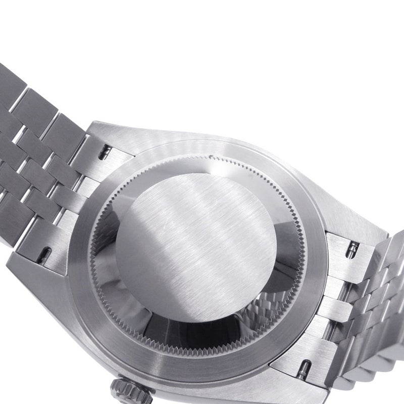 ロレックス デイトジャスト41 SS/K18WGホワイトゴールド ランダムシリアル ルーレット 126334 ROLEX 腕時計 ブルー文字盤