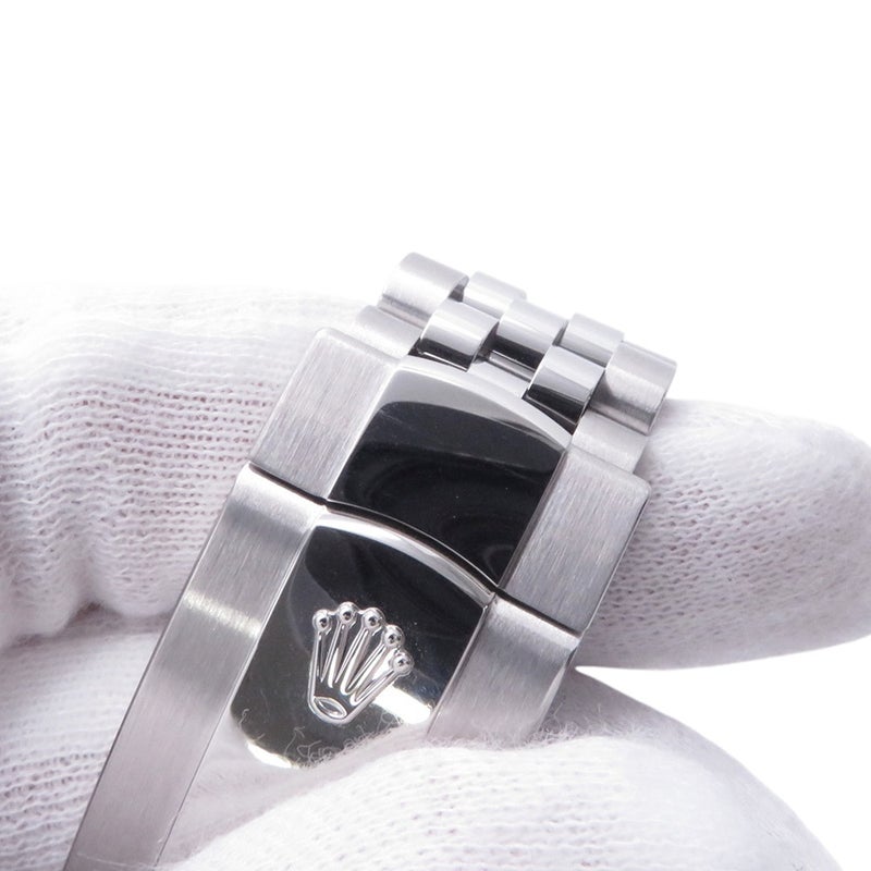 ロレックス デイトジャスト41 SS/K18WGホワイトゴールド ランダムシリアル ルーレット 126334 ROLEX 腕時計 ブルー文字盤