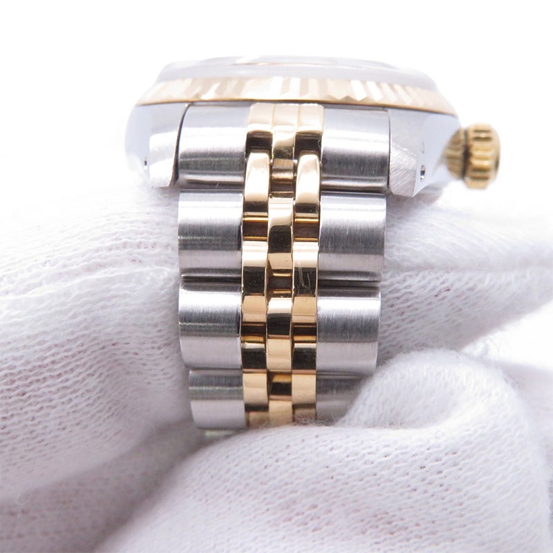 ロレックス デイトジャスト 92番 69173 SS/K18YGイエローゴールド ROLEX 腕時計 シャンパン文字盤
