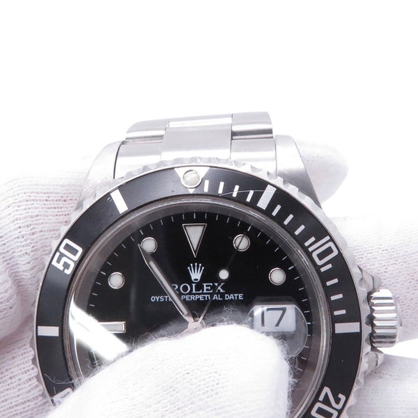 ロレックス サブマリーナ デイト Y番 16610 ROLEX 腕時計 黒文字盤