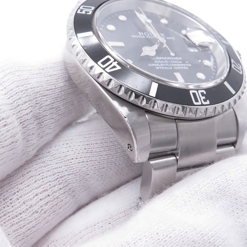 ロレックス サブマリーナ デイト Y番 16610 ROLEX 腕時計 黒文字盤