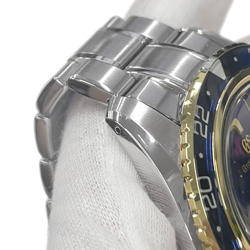 セイコー グランドセイコー ス スポーツコレクション GMT スプリングドライブ SBGE248 SEIKO 腕時計 ブルー文字盤