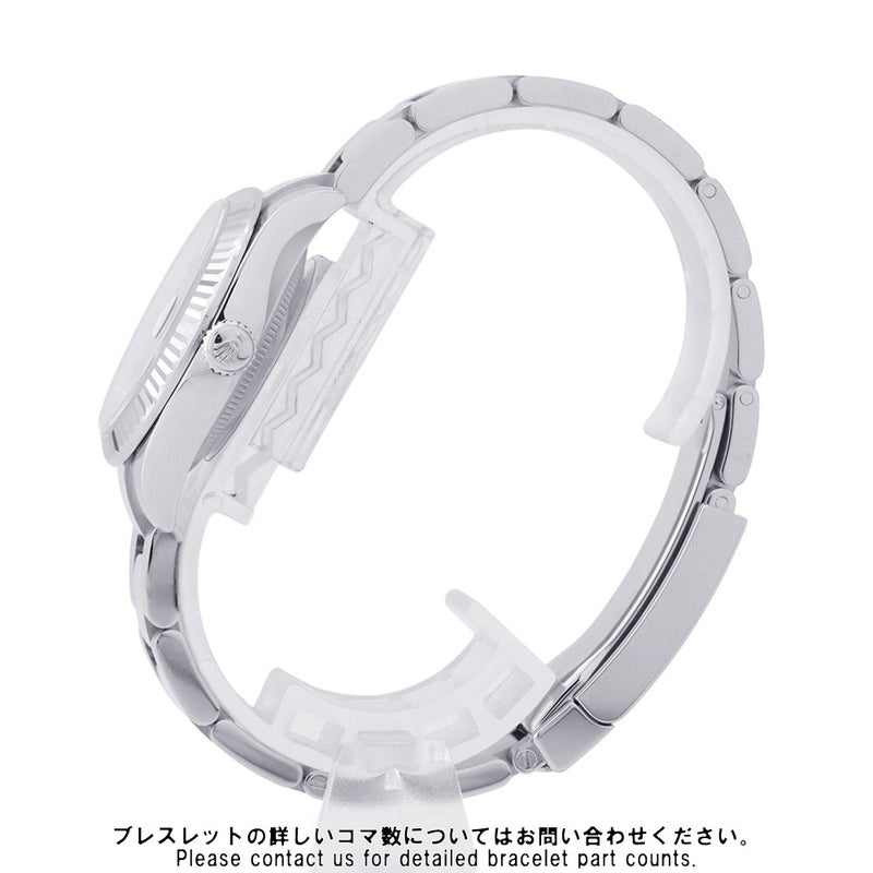 ロレックス デイトジャスト31 SS/K18WG ランダムシリアル ルーレット 278274 ROLEX 腕時計 ミントグリーン文字盤