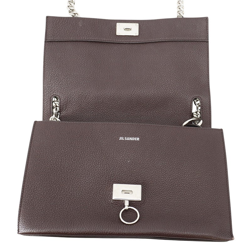 ジルサンダー チェーンショルダーバッグ レザー JIL SANDER バッグ