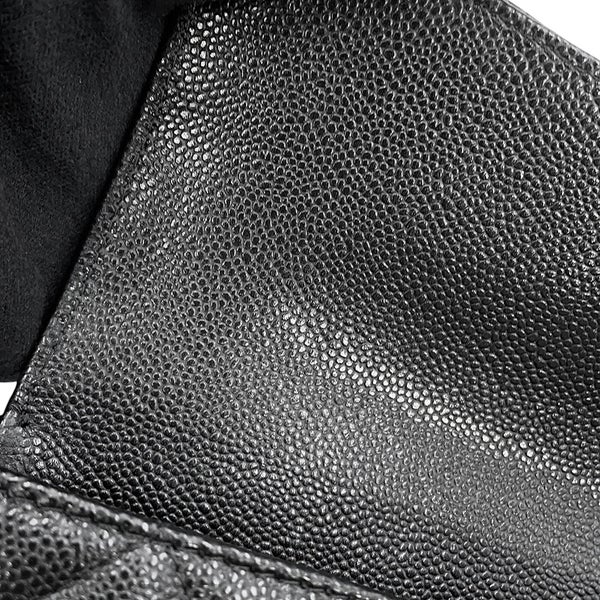 シャネル ボディバッグ ココマーク マトラッセ チェーン ウエストバッグ キャビアスキン AP5034 CHANEL 黒