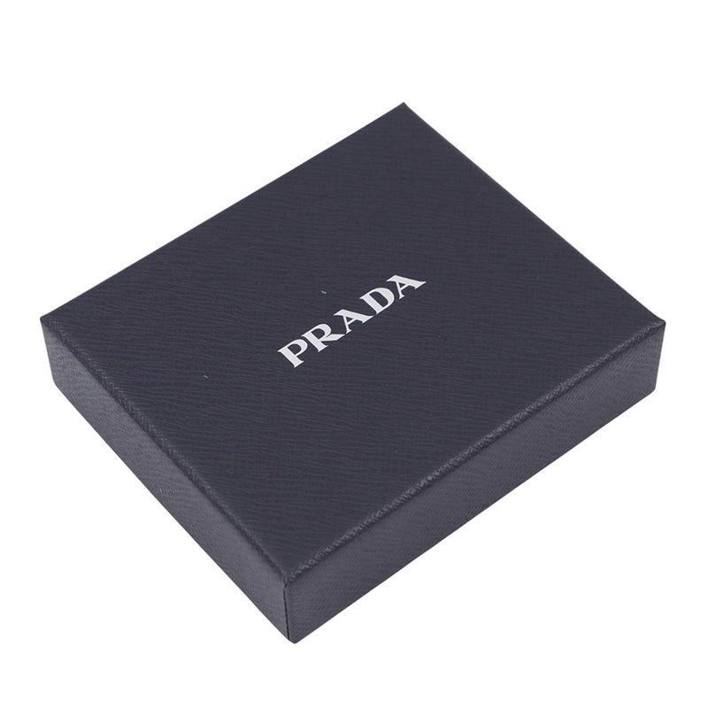 プラダ 二つ折り財布 ヴィッテロムーブ トライアングルロゴ コンパクトウォレット レザー 1MV204 PRADA