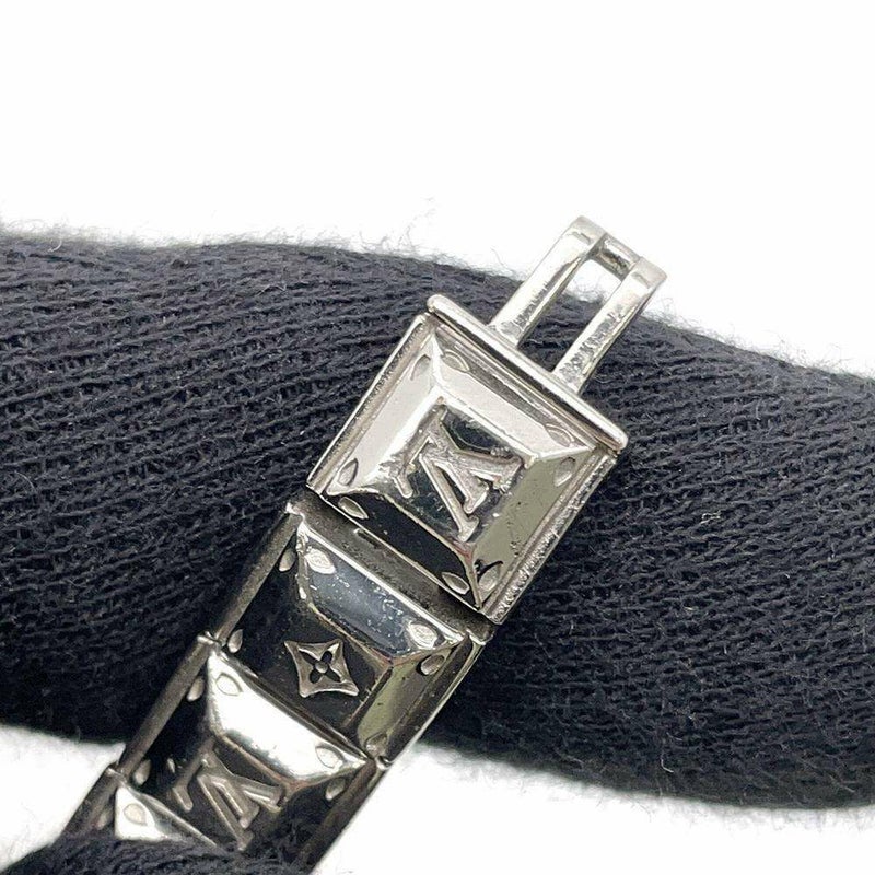 ルイヴィトン ブレスレット モノグラム パラジウム ロゴ サイズM M64648 アクセサリー