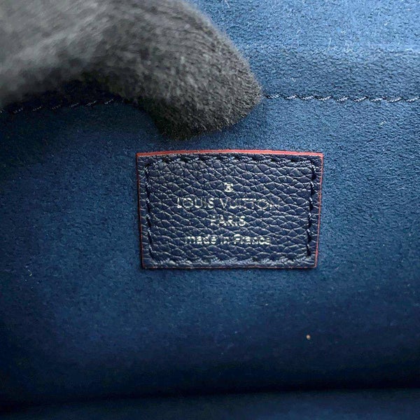 ルイヴィトン ショルダーバッグ ソフトカーフレザー マイロックミーBB M53196 LOUIS VUITTON ネイビー