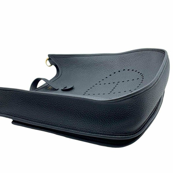 エルメス ショルダーバッグ エブリン3 PM ブラック/ゴールド金具 トリヨンクレマンス B刻印 黒