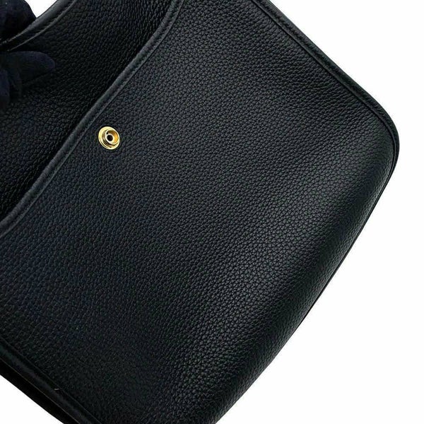 エルメス ショルダーバッグ エブリン3 PM ブラック/ゴールド金具 トリヨンクレマンス B刻印 黒