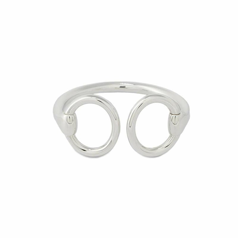 エルメス ブレスレット ナウシカ バングル SV925シルバー サイズSH HERMES ジュエリー