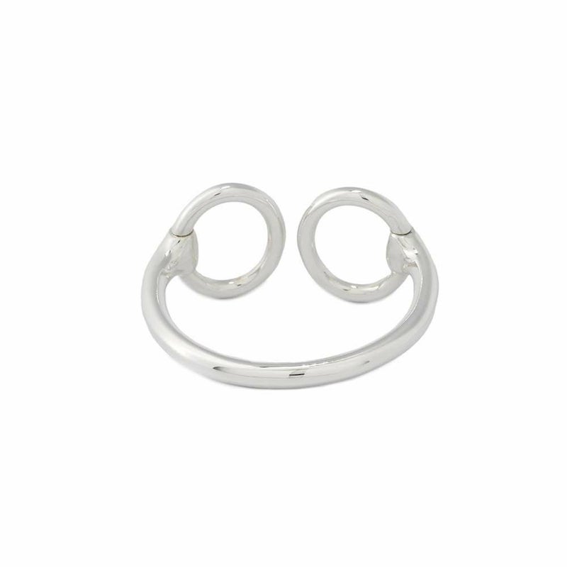 エルメス ブレスレット ナウシカ バングル SV925シルバー サイズSH HERMES ジュエリー