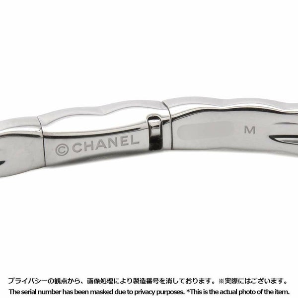 シャネル ブレスレット ココクラッシュ ミニモデル K18WGホワイトゴールド サイズM J12621 CHANEL ジュエリー