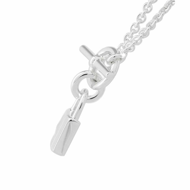 エルメス ネックレス アミュレット ケリー・カデナ SV925シルバー HERMES ペンダント ジュエリー