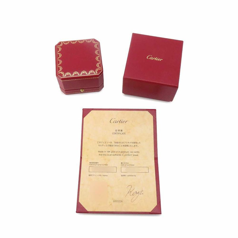 カルティエ リング ラブリング クラシックモデル K18WG リングサイズ55 CRB4084755 Cartier 指輪 LOVEリング ジュエリー