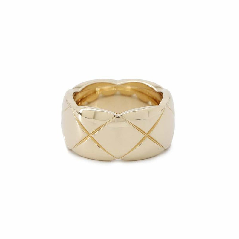 シャネル リング ココクラッシュ リング ラージモデル K18YGイエローゴールド リングサイズ59 J10574 CHANEL 指輪 ジュエリー