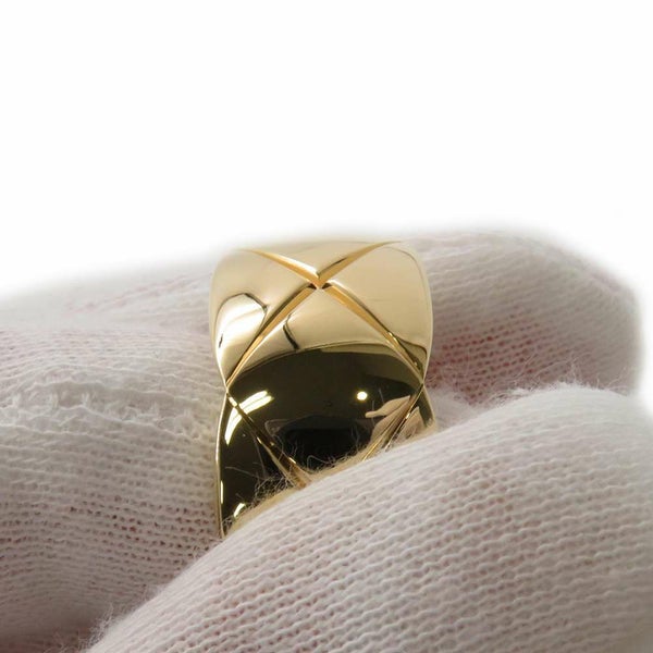 シャネル リング ココクラッシュ リング ラージモデル K18YGイエローゴールド リングサイズ59 J10574 CHANEL 指輪 ジュエリー