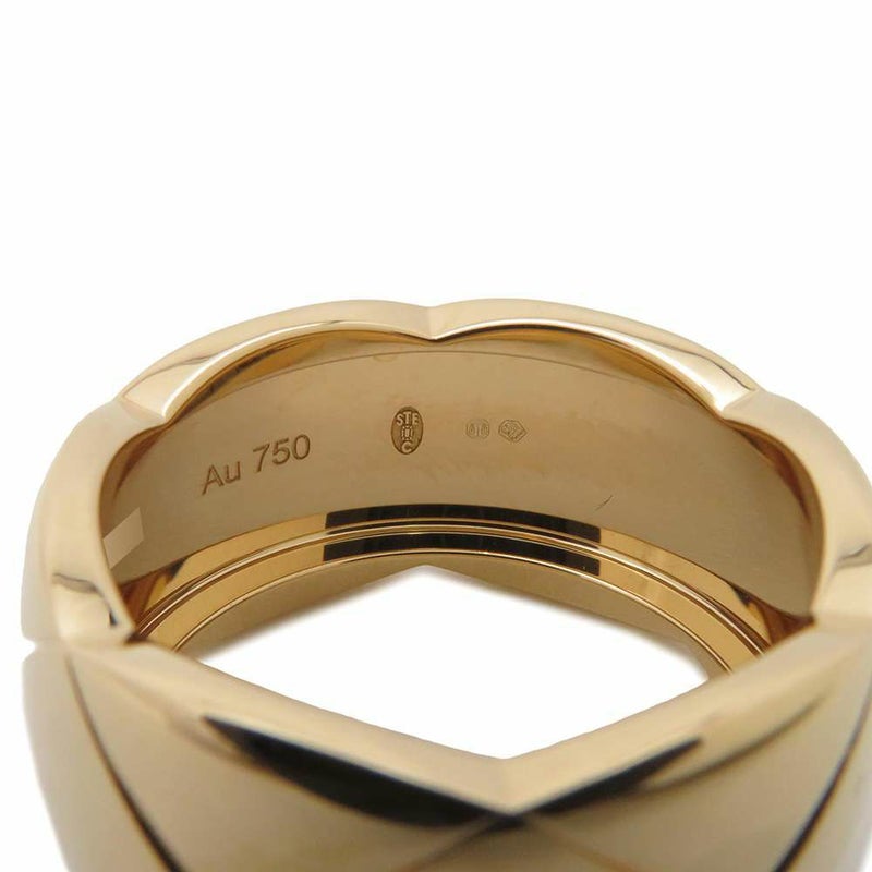 シャネル リング ココクラッシュ リング ラージモデル K18YGイエローゴールド リングサイズ59 J10574 CHANEL 指輪 ジュエリー