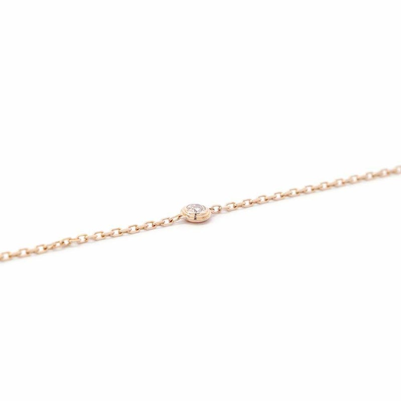 カルティエ ブレスレット ダムール ブレスレット ダイヤモンド1P 0.13ct K18PG B6063017 Cartier ジュエリー
