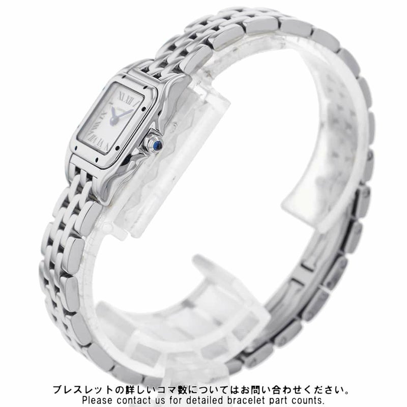 カルティエ パンテール ドゥ カルティエ ミニ WSPN0019 Cartier 腕時計 レディース シルバー文字盤