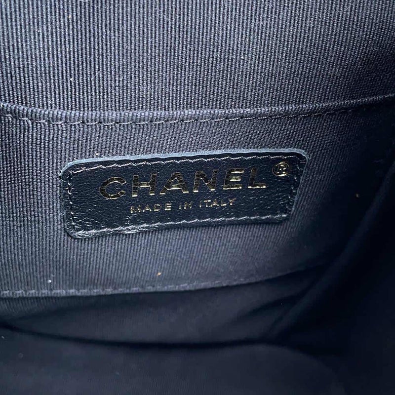 シャネル リュック マトラッセ ココマーク ラムスキン AS2908 CHANEL バッグ バックパック 黒