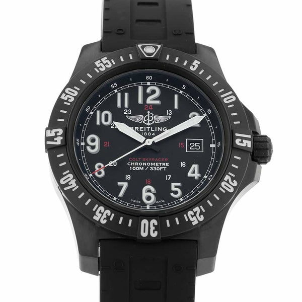 ブライトリング コルト スカイレーサー X74320E4/BF87 BREITLING 腕時計 ウォッチ 黒文字盤