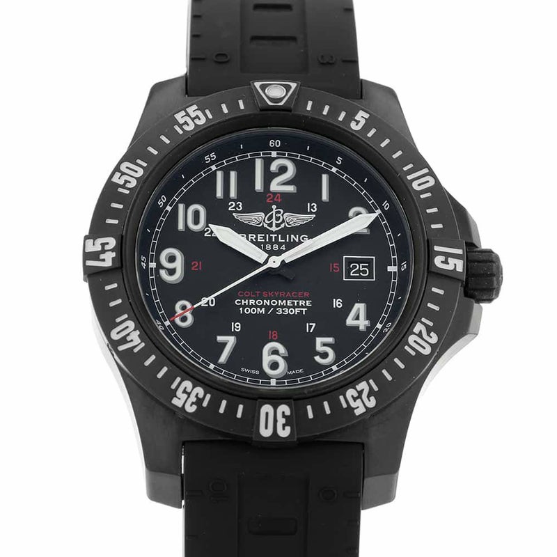 ブライトリング コルト スカイレーサー X74320E4/BF87 BREITLING 腕時計 ウォッチ 黒文字盤