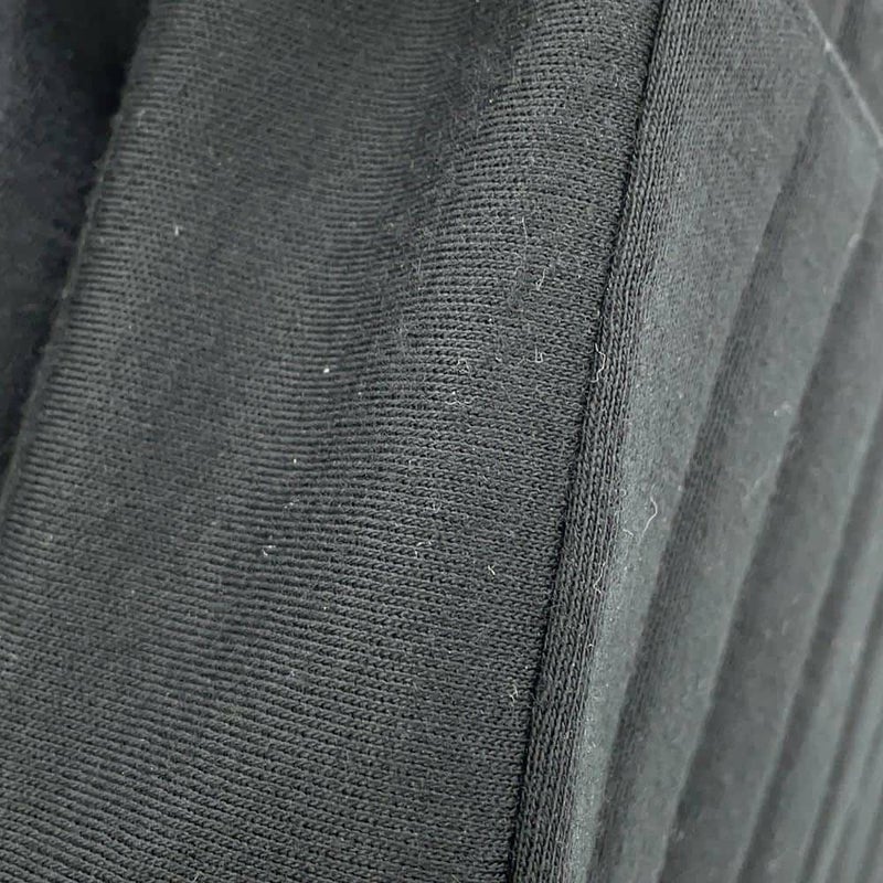 シャネル ショルダーバッグ マドモアゼル ココマーク コットン CHANEL 黒