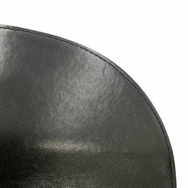 シャネル ショルダーバッグ マドモアゼル ココマーク コットン CHANEL 黒