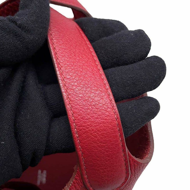 エルメス ハンドバッグ ピコタンロックPM ルージュガランス/シルバー金具 トリヨンクレマンス  □L刻印