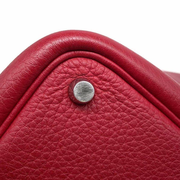 エルメス ハンドバッグ ピコタンロックPM ルージュガランス/シルバー金具 トリヨンクレマンス  □L刻印