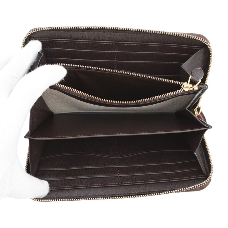 ベルルッティ 長財布 イタウバ トワル マルブフ ロング ジップウォレット レザー Berluti