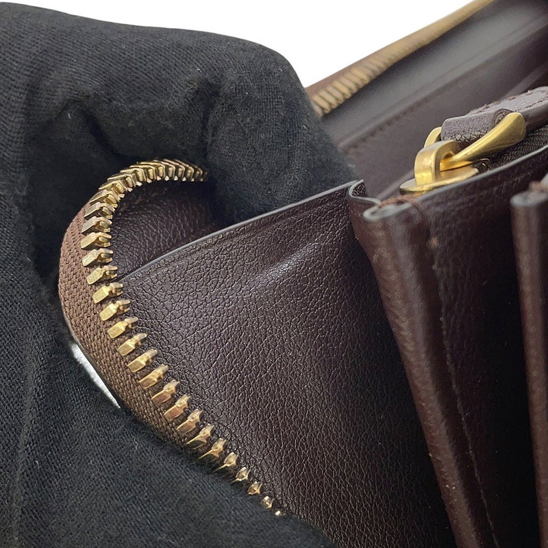 ベルルッティ 長財布 イタウバ トワル マルブフ ロング ジップウォレット レザー Berluti