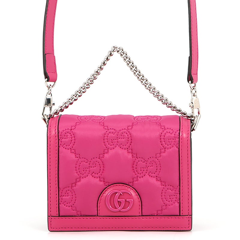 グッチ ショルダーバッグ GGマトラッセ ナイロン レザー 723777 GUCCI