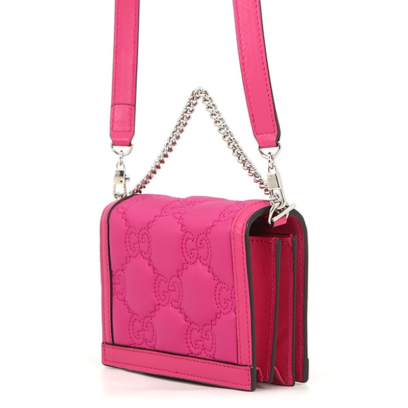 グッチ ショルダーバッグ GGマトラッセ ナイロン レザー 723777 GUCCI