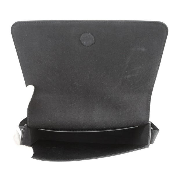 セリーヌ ショルダーバッグ トリオンフ フラップ メッセンジャー PVC/レザー 111592ETH CELINE 黒