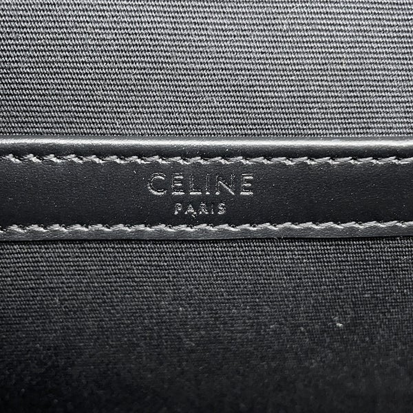 セリーヌ ショルダーバッグ トリオンフ フラップ メッセンジャー PVC/レザー 111592ETH CELINE 黒