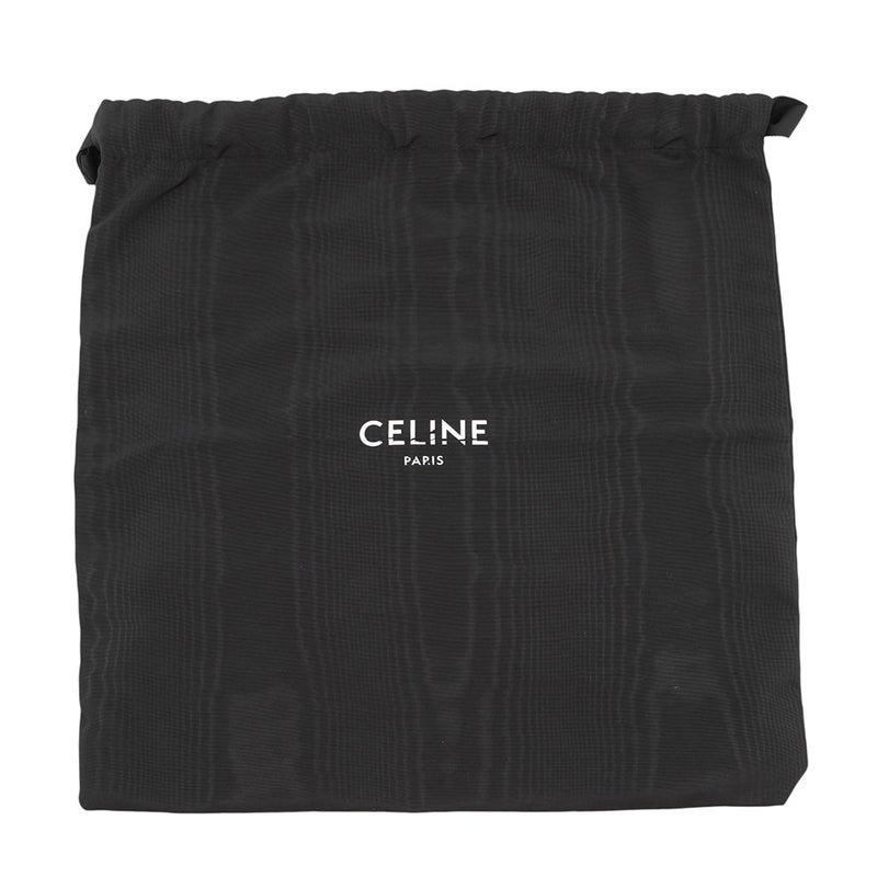 セリーヌ ショルダーバッグ トリオンフ フラップ メッセンジャー PVC/レザー 111592ETH CELINE 黒