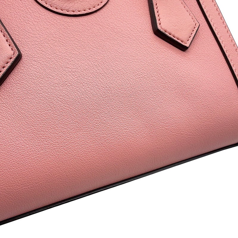 グッチ ハンドバッグ ダイアナ ミニ GG レザー/バンブー 655661 GUCCI 2wayショルダー