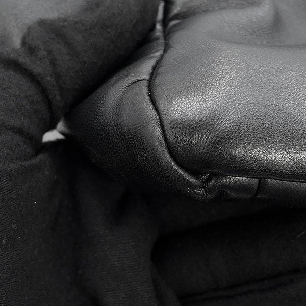プラダ トートバッグ ロゴ レザー 1BG223 PRADA 黒