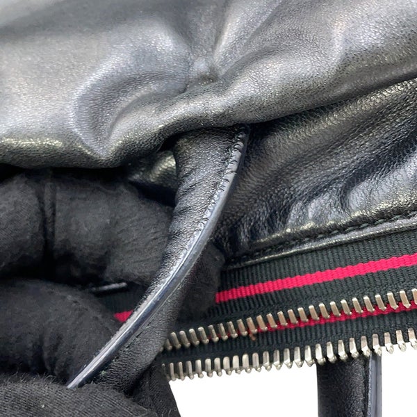プラダ トートバッグ ロゴ レザー 1BG223 PRADA 黒