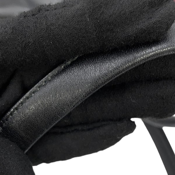 プラダ トートバッグ ロゴ レザー 1BG223 PRADA 黒