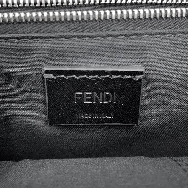 フェンディ ショルダーバッグ フラット バケット ポシェット レザー 7VA524 FENDI 黒