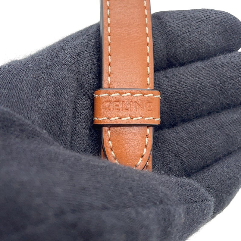 セリーヌ ショルダーバッグ ミニ ブザス トリオンフ 196702BZJ.04LU CELINE バッグ ポーチ