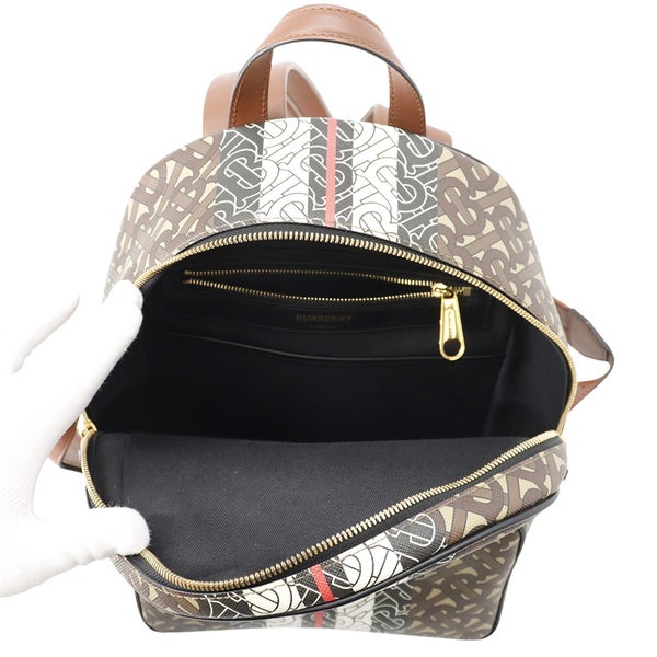 バーバリー リュック TBモノグラム バックパック PVC レザー 8019346 BURBERRY バッグ リュックサック