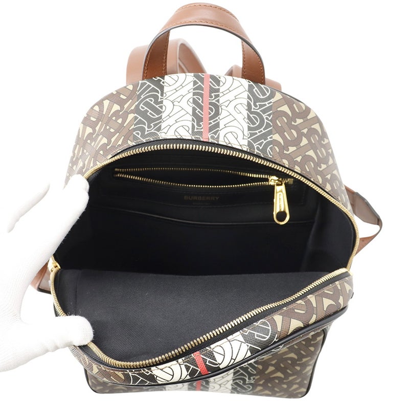 バーバリー リュック TBモノグラム バックパック PVC レザー 8019346 BURBERRY バッグ リュックサック