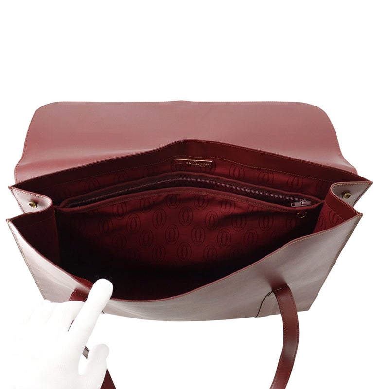 カルティエ トートバッグ マストライン レザー Cartier