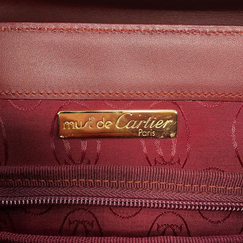 カルティエ トートバッグ マストライン レザー Cartier